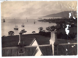 View from the roof of Government House
