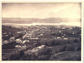 Hobart from Huon Road looking east