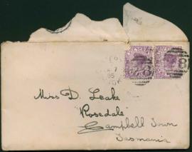Letter from Matt Seal: January 6 1895