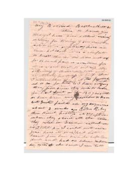 Letter : 16 October 1882 