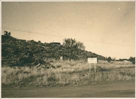 Photograph of site for proposed Central Australian Museum  and Constitution of proposed museum.