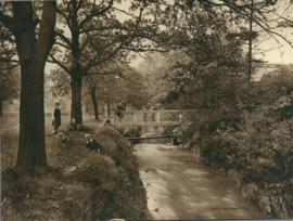 Photograph of the Canal Bridge at Ackworth School