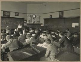 Photograph of  a class of children