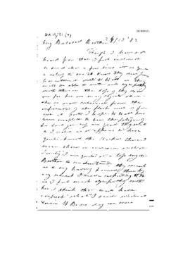 Letter : 26 December 1882