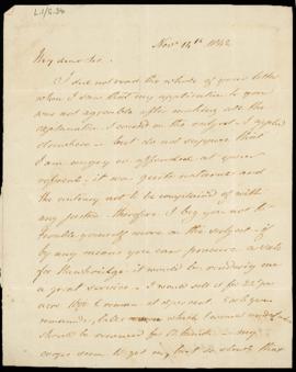 Letter:  14 November 1842