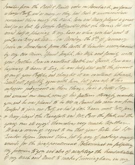 5 Mar 1821 - Ann Johnston to cousin John Meredith