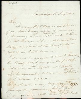 Letter: 15 August 1841