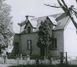 Photograph of  the schoolhouse - front view