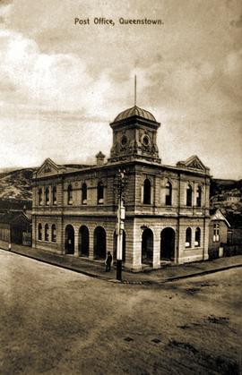 View of the Post Office, Queenstown, Tasmania