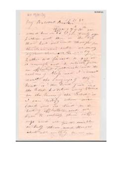 Letter : 27 November 1882  