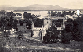 Port Arthur from behind the church