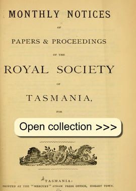 Papers and Proceedings of The Royal Society of Tasmania