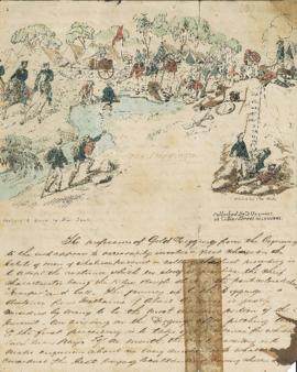 Manuscript notes on gold digging