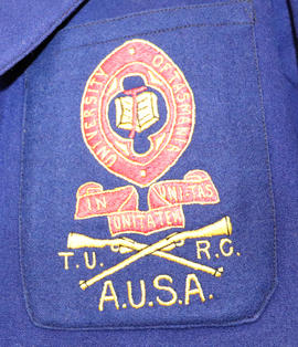 Detail of Rifle Club blazer pocket