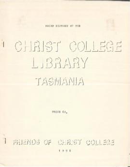 Brief History of the Christ College Library