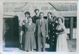 Library staff Xmas 1952