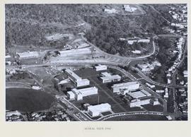 Aerial view of the Sandy Bay Campus
